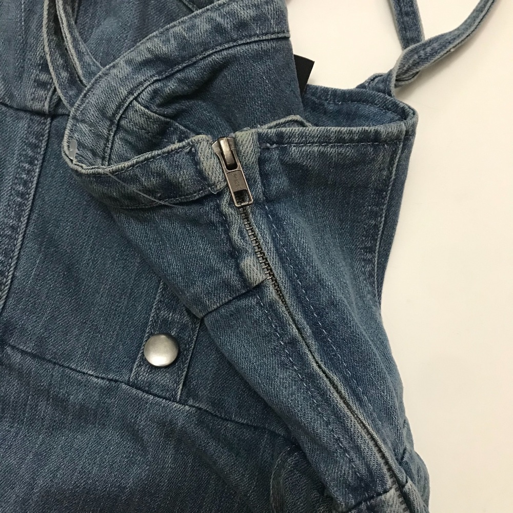H&M DENIM DRESS SIZE4 - Picture 5 of 7
